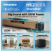 HS2100S Hisense 280W 2.1 CH Soundbar with Wireless Subwoofer 